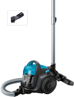 Bosch BODENSTAUBSAUGER O.BEUTEL 700W (BGS05A221      GR/BL)