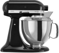KitchenAid Küchenmaschine 5KSM175PSEOB Artisan Onyx Schwarz