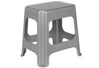 KEEEPER Maxi Tritt-Sitzhocker silver