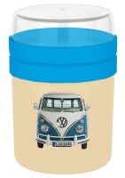GEDA Food-2-go-Becher VW Bulli Kst. blau 500ml