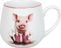 KÖNITZ Kuschelbecher "Tapsiges Schweinchen"