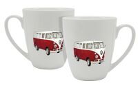 GEDA Tasse VW Bulli rot 360ml