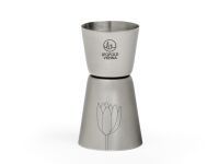 LEOPOLD Barmaß Flowers Edelstahl