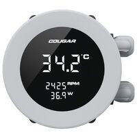 COUGAR CPU Wasserkühlung Poseidon Vistek 240, ARGB, Weiß (CGR-PSDVARGB-W-240)