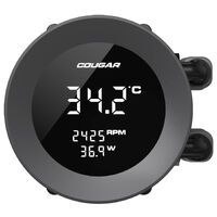 COUGAR CPU Wasserkühlung Poseidon Vistek 360, ARGB, Schwarz (CGR-PSDVARGB-B-360)