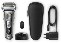 Braun Series 9 9325s Latest Generation Electric Shaver - Charging Stand - Fabric Case - Graphite - Foil shaver - Graphite - LED - Battery - Lithium-Ion (Li-Ion) - Built-in battery