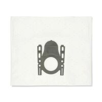 Nedis Staubsaugerbeutel / 4 Stück / Synthetik / Meist verkauft für: Bosch / Siemens D - E - F - G - H / Weiss