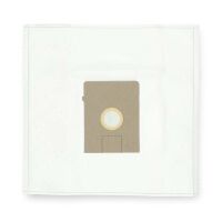 Nedis Staubsaugerbeutel / 4 Stück / Synthetik / Meist verkauft für: Bosch / Siemens Arriva - Smiley K / Weiss