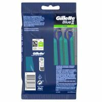 Gillette Blue II Plus Slalom Einwegrasierer 10er