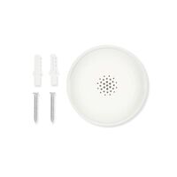 Nedis SmartLife Rauchmelder / Batteriebetrieben / Sensorlebensdauer: 10 Jahre / EN 14604 / Max. Batterie-Lebensdauer: 36 Monate / 85 dB / Weiss / 1 Stück
