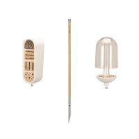 Gardena Ready4Garden ClickUp Set Vogelfutterhaus + Insektenhotel + Stiel