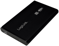 Logilink Geh. 6.3cm (2,5") USB 3.0/SATA  Black  ALU o. NT (UA0106)