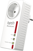 AVM FRITZ!Powerline 1220E - 1200 Mbit/s - Type F - Gigabit Ethernet - 10,100,1000 Mbit/s - 10BASE-T - 100BASE-T - 1000BASE-T - 3 W