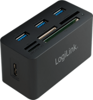LogiLink CR0042 - USB 3.2 Gen 1 (3.1 Gen 1) Type-A - USB 2.0 - USB 3.2 Gen 1 (3.1 Gen 1) Type-A - CF - MS Duo - MS Micro (M2) - MicroSD (TransFlash) - 5000 Mbit/s - 1 m - 85 mm