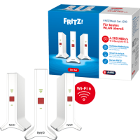 AVM FRITZ! Mesh Set 4200 3er Pack WLAN Repeater Netzwerk -Wireless Repeater/-Extender-
