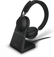 Jabra Evolve2 65 MS Stereo Headset schwarz BT USB-A PC-Headsets