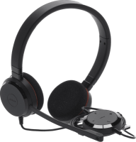 Jabra EVOLVE 20 MS Stereo - Wired - Office/Call center - 150 - 7000 Hz - 171 g - Headset - Black