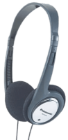 Panasonic RP 030E - Headphones - Stereo 60 g - Silver