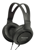 Panasonic RP-HT161 - Headphones - Head-band - Black - 2 m - Wired - Nickel