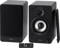 Sharp CP-SS30 BT Hifi-Lautsprecher schwarz