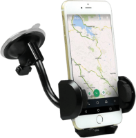 SBS Saugnapf-Universalhalterung bis 6'' schwarz