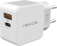 nevox USB PD Type C+ QC 3.0 Ladegerät 30 Watt weiß