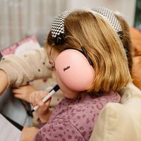 Alecto Baby Gehörschutz BV-71RE pink 29dB Dämpfung Kinder ab 18