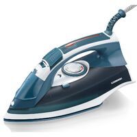 MELISSA Dampfbügeleisen mit Keramiksohle 2200W Blau