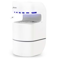 Alecto Insektenlampe Wirksam gegen Stechmücken, Fliegen und andere fliegende Insekten Plug and Play Weiß