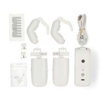 Nedis SmartLife Vorhang Roboter / I-Schiene / Stangenschiene / U-Schiene / Vorhänge / Batteriebetrieben / Stromversorgung über USB / 4000 mAh / Bluetooth® / Weiss