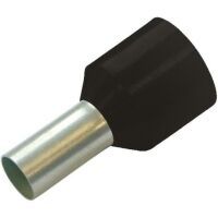 Multipack Haupa SICHERHEITSADERENDHÜLSE 1,5/8 (270900 SW) - 100 Stück