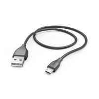 HAMA LADEKAB USB-A/MIC-USB 1,5M SW (USB-KABEL)