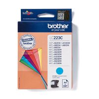 Brother LC223C - 550 pages - 1 pc(s) - Single pack