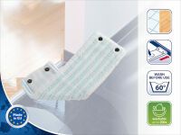 Leifheit Clean Twist micro Duo XL Wischüberzug (52017) Doppelpackung 55156