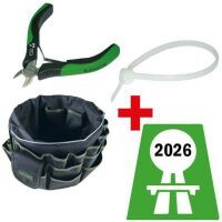 Haupa KABELBINDER NATUR (AKTIONS-SET 1   2025)