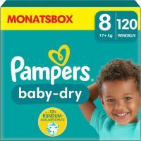 Pampers Baby Dry Gr.8 XL 17+kg MonatsBox