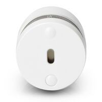 Alecto Mini-Rauchmelder mit 10 Jahren Batterie- und Sensorlaufzeit Weiß