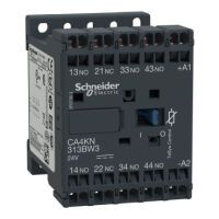 Schneider Electric CA4KN313BW3 Hilfsschütz 3S1Ö 24VDC 1