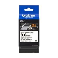 Brother SCHWARZ AUF WEIß 9,0MM L=1,5M (HSE221E SCHRUMPFSCHL)