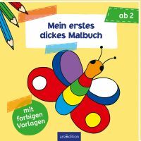 Ars Edition GmbH Malbuch ab 2: Mein erstes dickes Malbuch