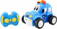 VEDES Großhandel GmbH - Ware Spielmaus Baby R/C Plüsch Polizei Fahrzeug 2.4 Ghz