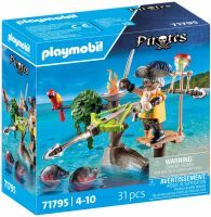 PLAYMOBIL 71795 Pirat mit Balliste