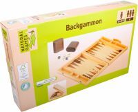 VEDES Großhandel GmbH - Ware Natural Games Backgammon 38 x 22 x 5 cm