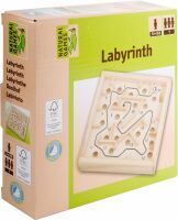 VEDES Großhandel GmbH - Ware Natural Games Holz Labyrinth 12 x 12 cm
