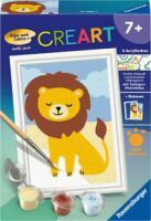 Ravensburger CreArt - Malen nach Zahlen 23985 - Kleiner Löwe - ab 7 Jahren