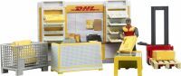 Bruder 62251 DHL Shop mit Handhubstapler