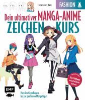 EMF Verlag Dein ultimativer Manga-Anime-Zeichenkurs  Fashion  Starke Charaktere in stylischen Outf