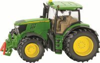 Siku John Deere 6210R - Black,Green - Tractor model - Metal,Plastic - 1:32 - John Deere 6210R - 102 mm