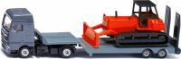 SIKU 1762 MAN Lkw mit Planierraupe