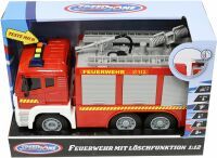 VEDES Großhandel GmbH - Ware Speedzone D/C Feuerwehr mit Licht und Sound, 1:12